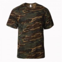 SKT013 MY-PrintLF Customized Men's Short Sleeve Round Collar T-shirt Customized Camouflage T-shirt T-shirt Supplier